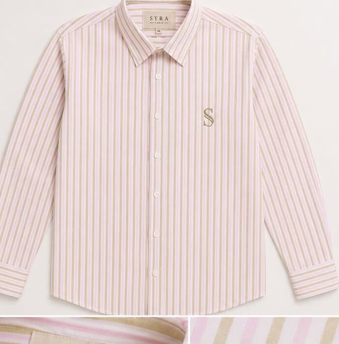 Chemise rayée